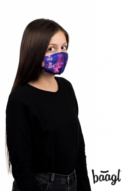 Antibakteriální maska pro děti Galaxy