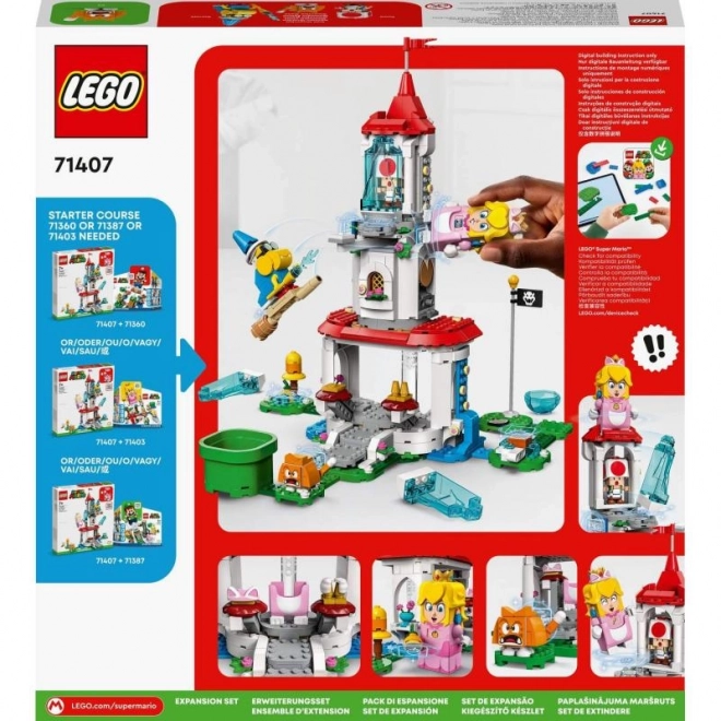 LEGO Super Mario Kočka Peach a Ledová Věž rozšiřující set