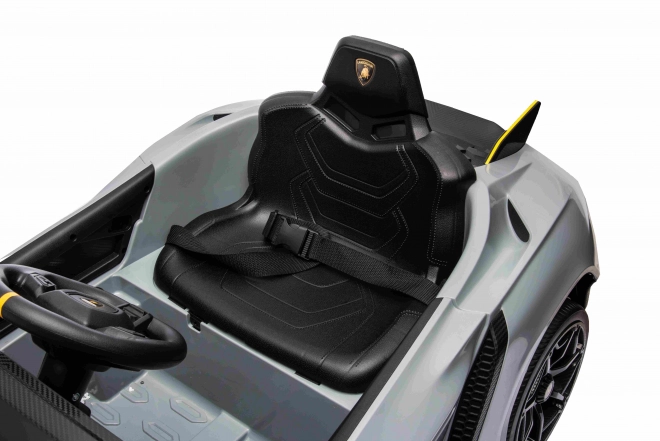 Dětské elektrické autíčko Lamborghini Invencible – šedé