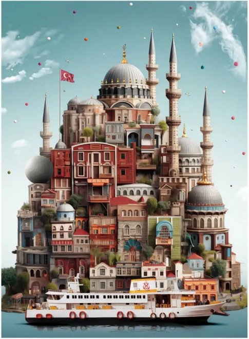Puzzle Tophane 1000 dílků