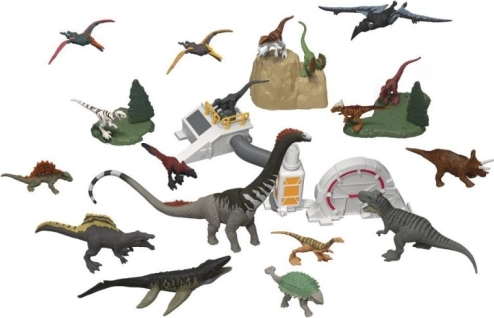 adventní kalendář JURASSIC WORLD 2025 – mini dinosauři a scéna