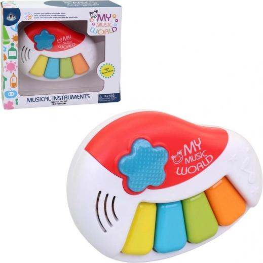 Elektronické piáno na baterie