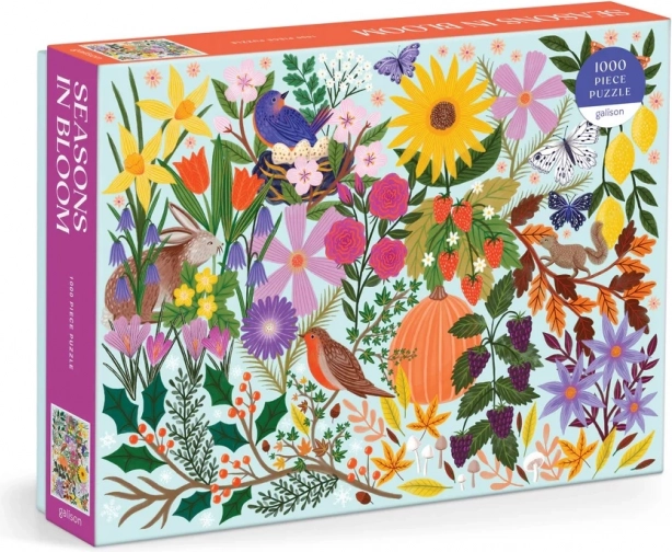 Puzzle Roční období v květech 1000 dílků