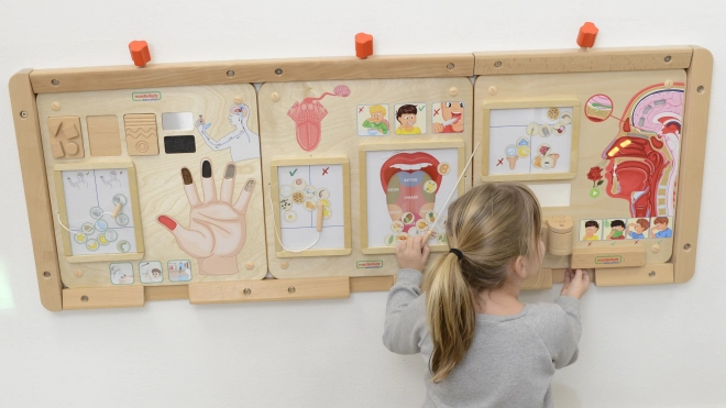 Edukativní tabule Chuťový smysl Montessori