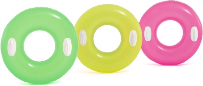 Nafukovací kruh s úchyty Intex 76 cm