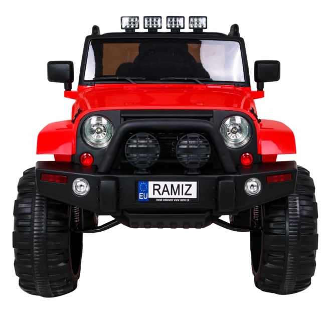 Dětské elektrické auto RAMIZ All Terrain Jeep červené