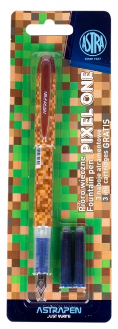 Plnící pero Pixel One od ASTRA se třemi náplněmi