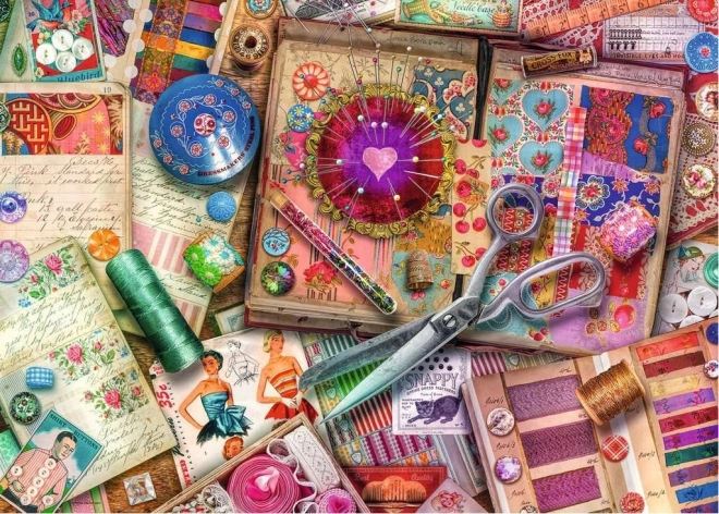 Ravensburger puzzle Vysoká krejčovina 1000 dílků