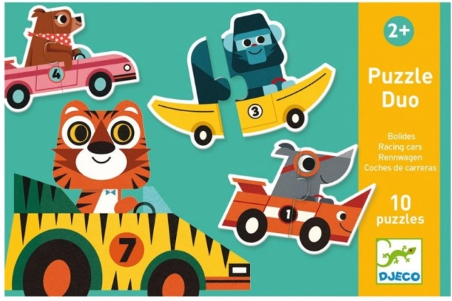 Puzzle Duo Závodní Auta