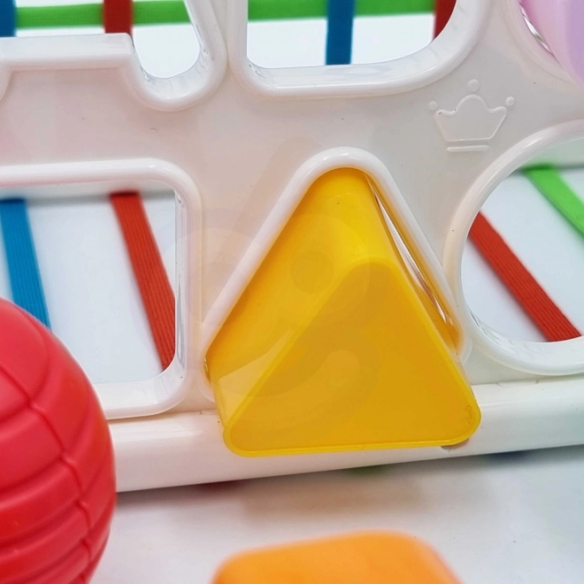 Elastická senzorická kostka s tvary a abecedou pro děti