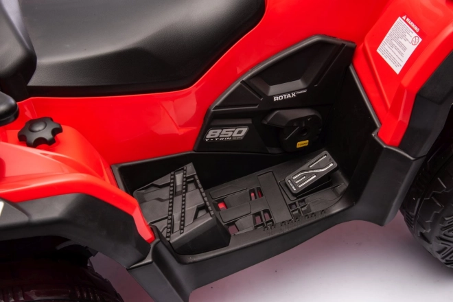 Elektrický dětský čtyřkolka Can-Am Outlander červená