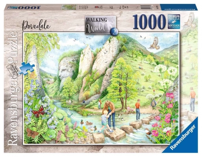 Puzzle Procházky Dovedale 1000 dílků