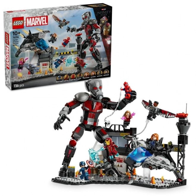 Kapitán Amerika: Občanská válka - bitva LEGO Marvel