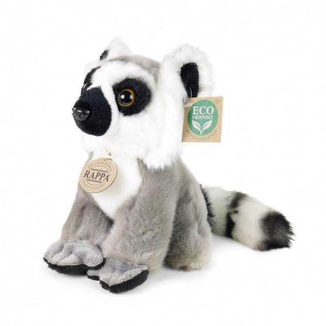 Plyšový lemur sedící 18 cm Eco-Friendly