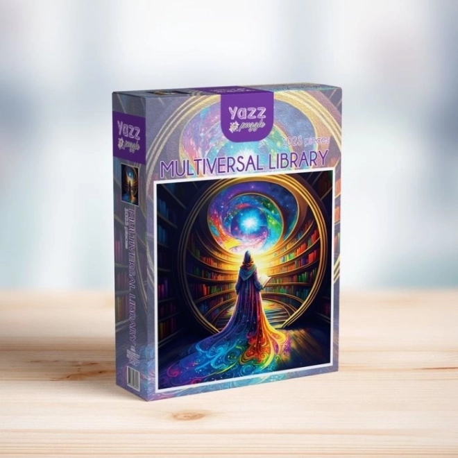 Čtvercové puzzle multiverzální knihovna 1023 dílků