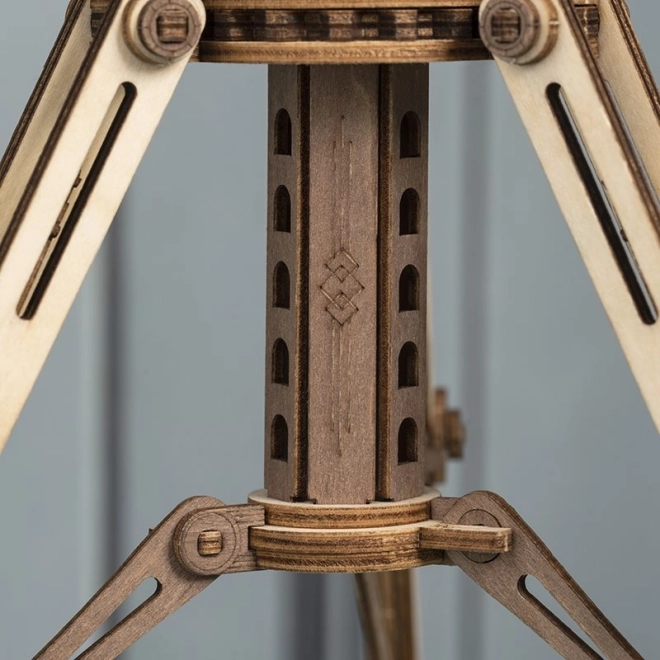 ROBOTIME Rokr Dřevěný Model Monokulárního Dalekohledu
