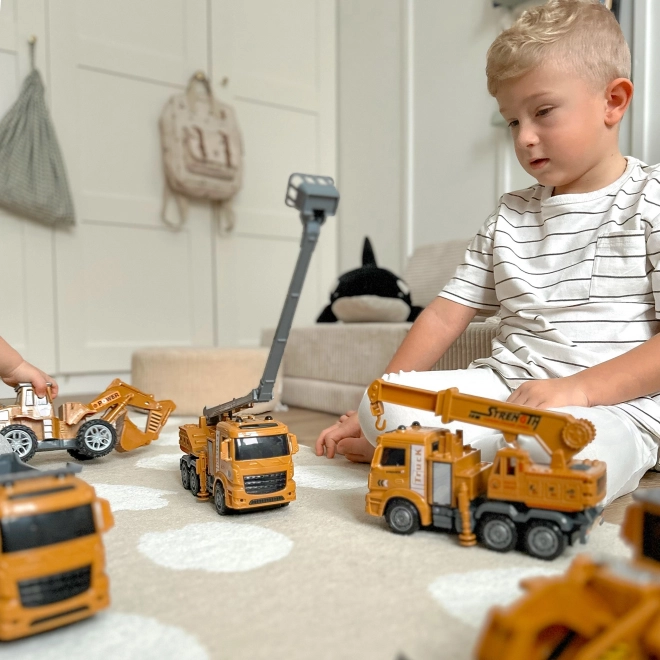 Woopie Velká Sada Stavebních Vozidel 6v1