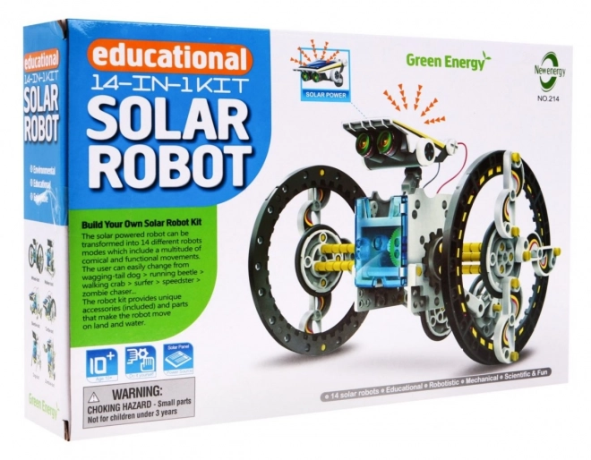 Solární robotická stavebnice 14v1