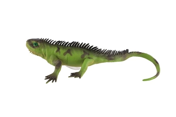 Zvířátko ještěři s přísavkou guma 22cm