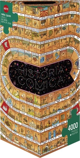 Puzzle 4000 Prvky Historie Comica Opus 2