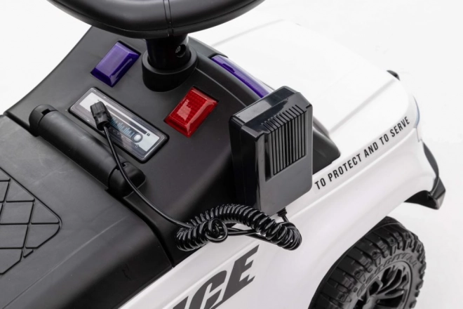 Dětské odrážedlo Police bílé