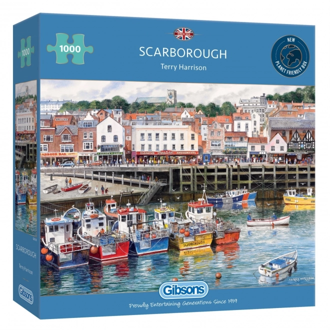 GIBSONS Puzzle Scarborough, Yorkshire 1000 dílků