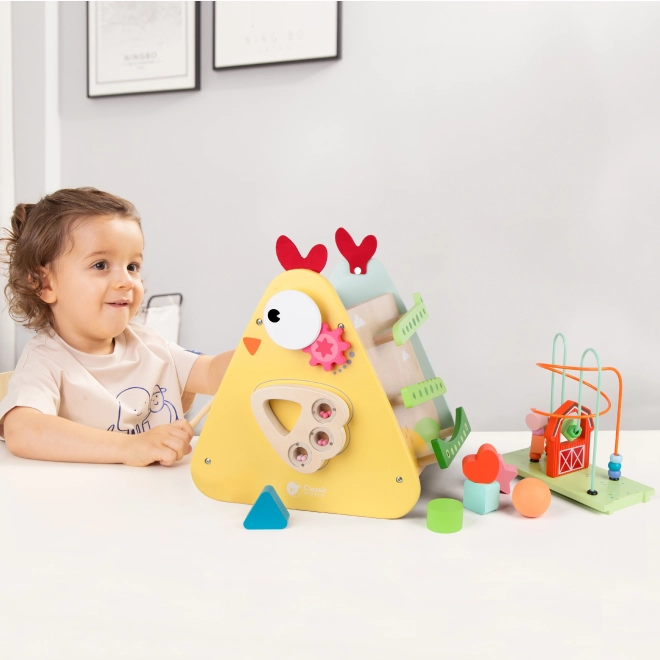 Montessori kostka farma pro děti
