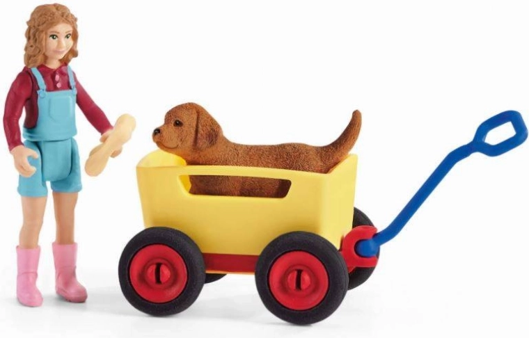 Tahací vozík s funkčními kolečky