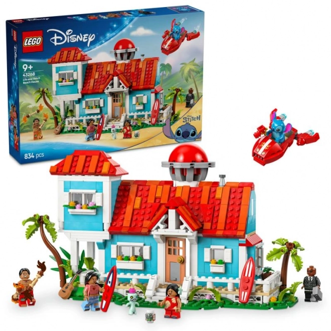 Plážový domek Lilo a Stitch LEGO Disney