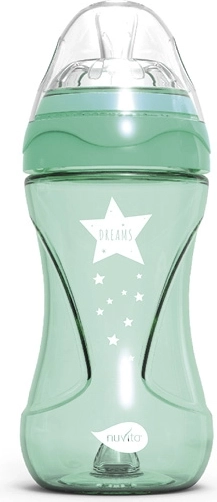 Dětská kojenecká láhev Cool 250 ml, zelená