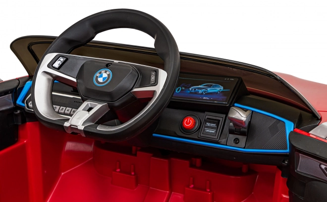 Dětské auto na baterii BMW i4 – Červené