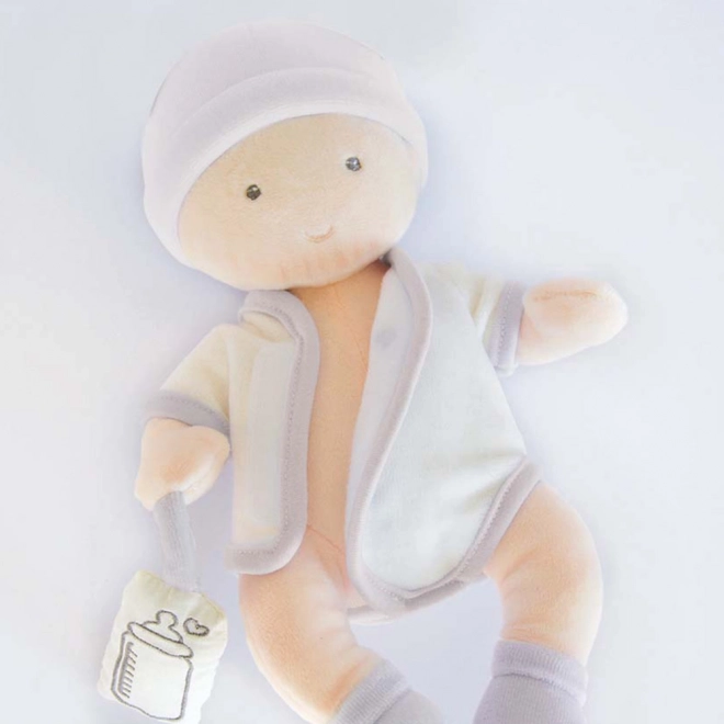 Doudou Jolijou Panenka Pol v tašce do kočárku 28 cm