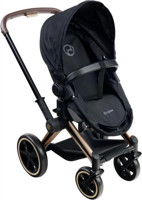 Kočárek pro panenky Cybex 3 v 1 Černý