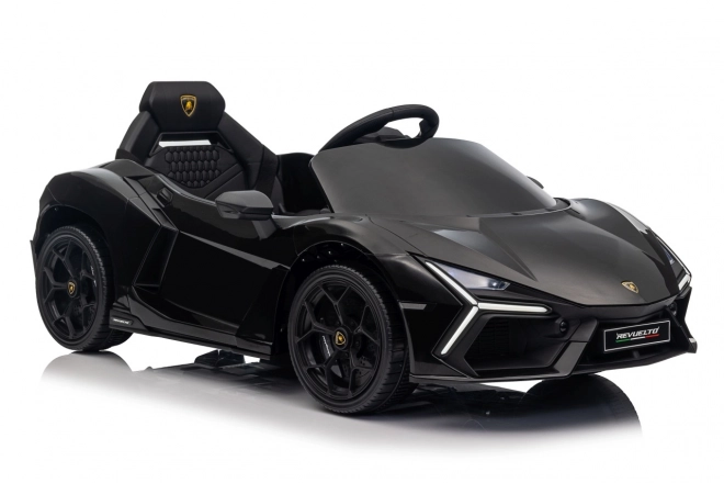 Dětské elektrické auto Lamborghini Revuelto černé