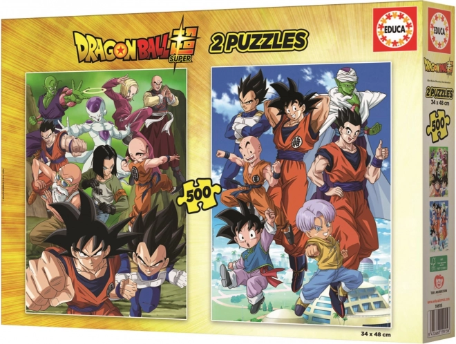 EDUCA Puzzle Dragon Ball 2x500 dílků