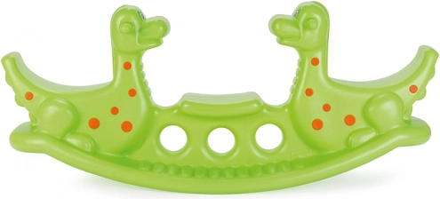 Woopie víceúčelová houpačka dinosaurus pro více dětí – světle zelená