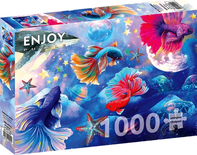 Puzzle podmořská galaxie 1000 dílků