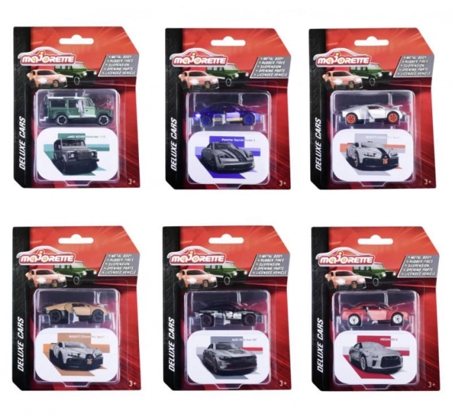 Majorette Deluxe vozidlo 6 typů mix