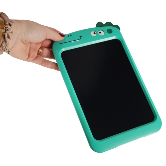 Turquoise kreslící tablet pro děti s dinosaury, 8,5 palců