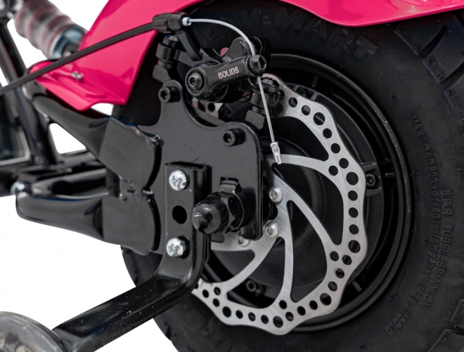 Dětský motocykl Chopper Warrior růžový