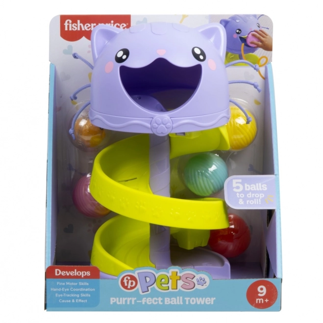 Fisher Price Kočičková kuličková dráha HTW92