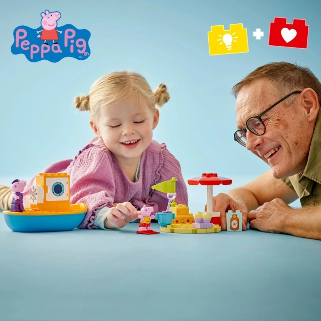 LEGO DUPLO Peppa Pig Výlet lodí