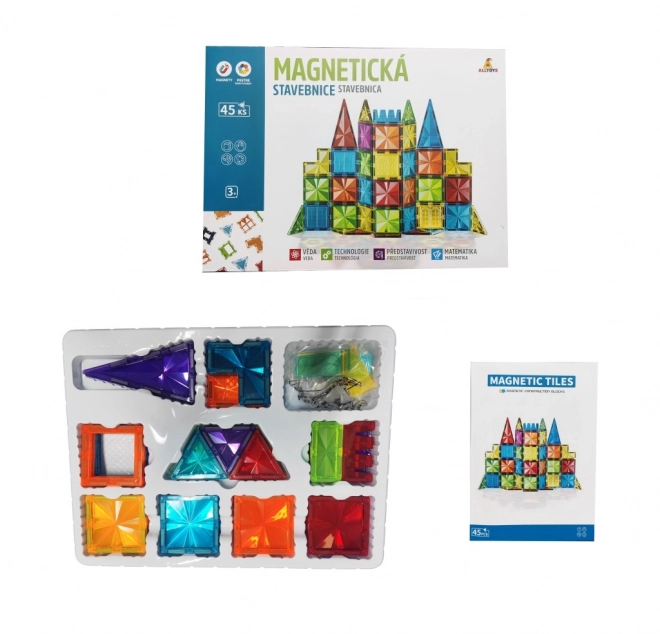 Magnetická stavebnice pro děti