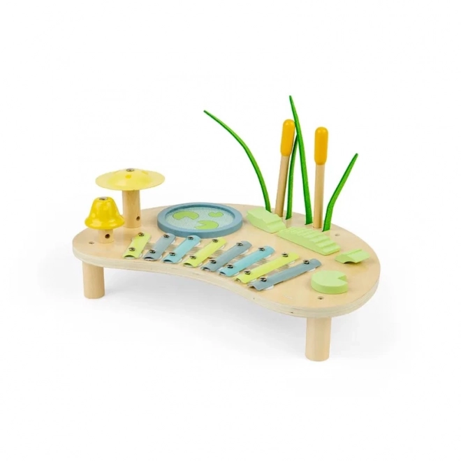 Bigjigs Toys hudební stoleček džungle
