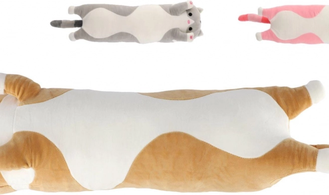 Plyšová Ležící Kočička 65 cm