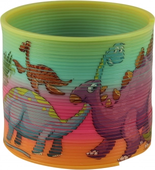 Magická pružina s dinosaurem