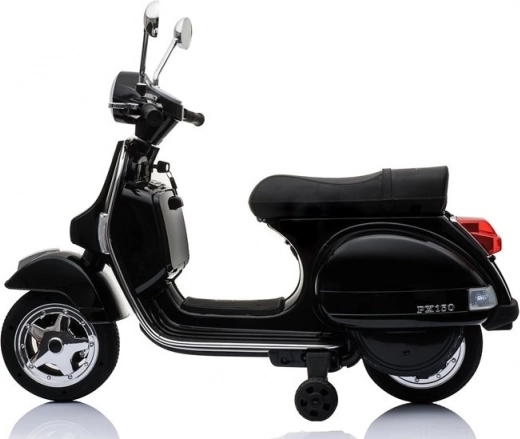 Elektrický skútr Vespa černý