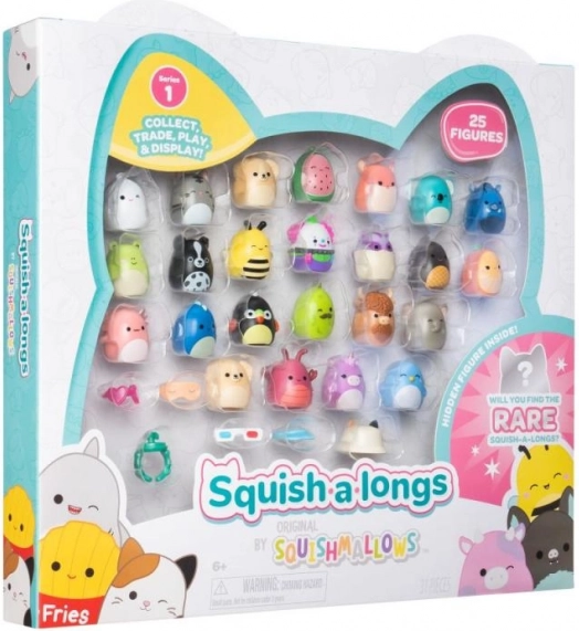 Squishmallows Mini Squish sada 25 figurek
