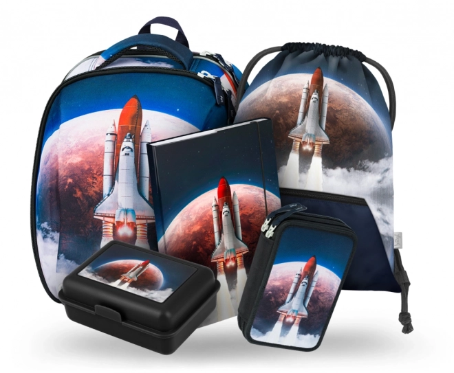 Sada školních potřeb BAAGL Shelly Space Shuttle