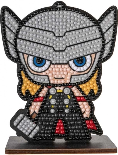 diamantové malování crystal art buddies – thor (marvel avengers)